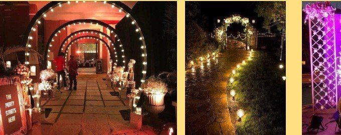 Entrance Gallery Decorations hero - Madhya Pradesh Event Management