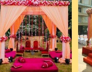 Traditional Baithak Mandap - Madhya Pradesh Event Management