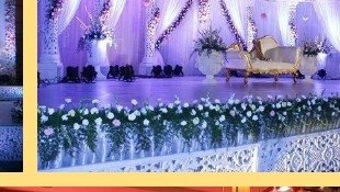 Draped Fabric Stage - Madhya Pradesh Event Management